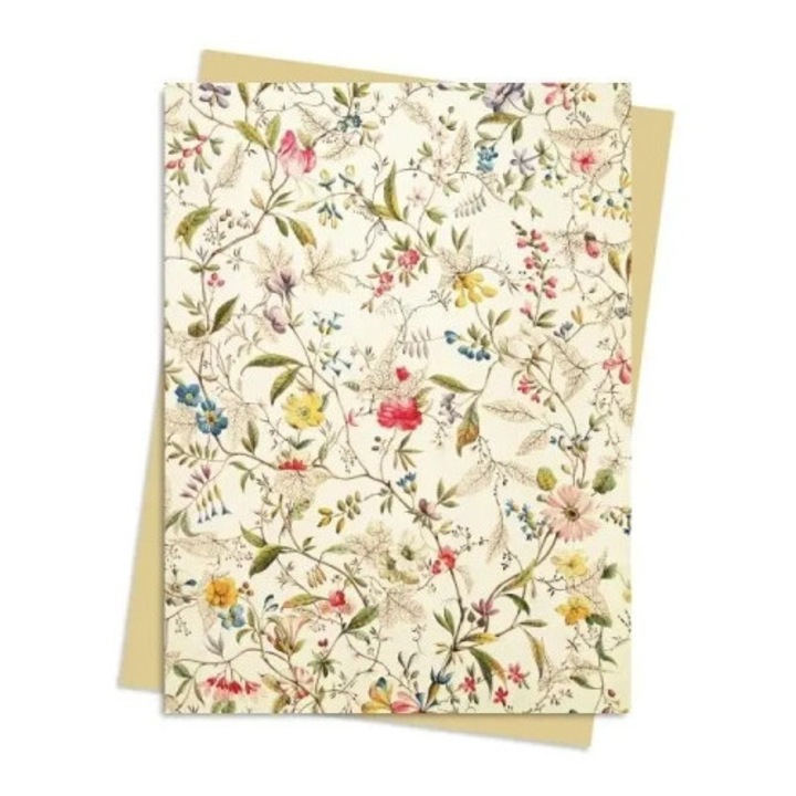 Karnet B6 Dzikie kwiaty William Kilburn, set cu coperta, fara text interior