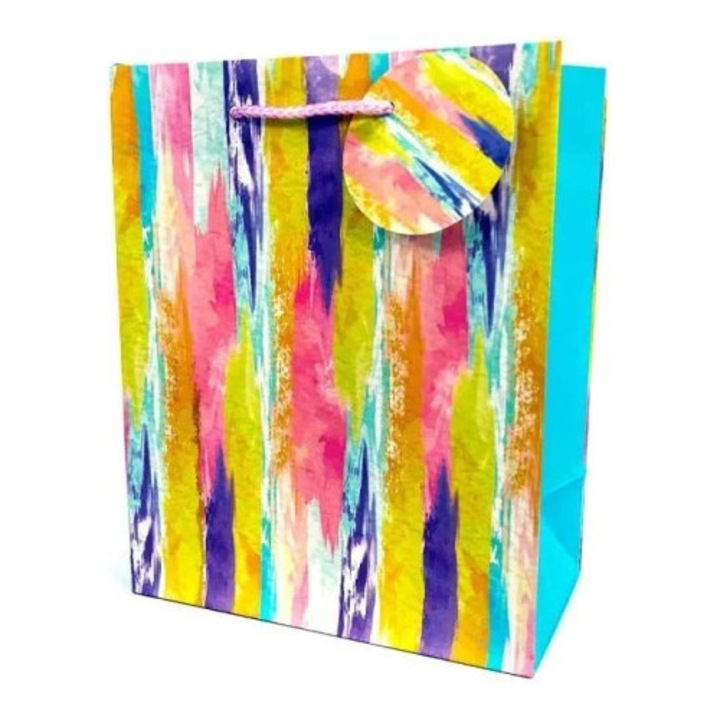 Fresh matt ajándéktáska 18x23x10cm, pasztell