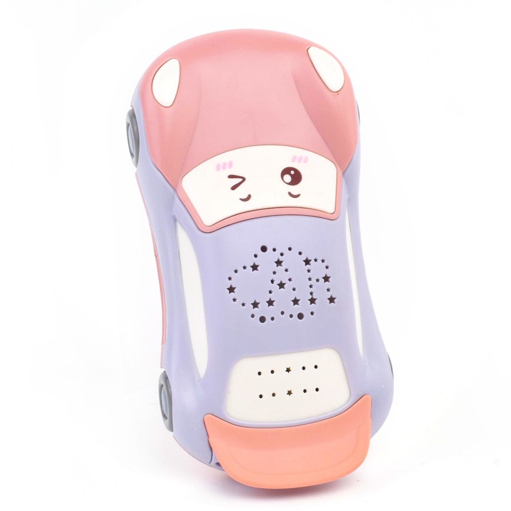 Интерактивна играчка Voccim, музикален телефон с проектор, многоцветен, 20x11x5см