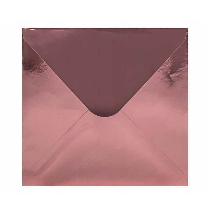 Set Plicuri Decorative, Neopren, Format K4, Gramaj 120 G/M², Executie Din Hartie, Metoda De Inchidere Autocolanta, Calitate Inalta, 165 X 165 Mm, Roz, 50 Buc