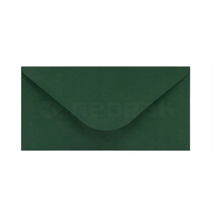 Set 50 Plicuri Decorative, Neopak, Verde Inchis, 120g/m, 110x220mm