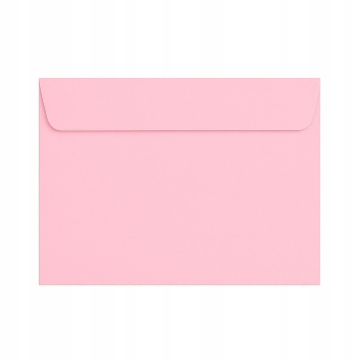 Set Plicuri Decorative, Neoplat, Format C6, Gramaj 120 G/M², Realizate Din Hartie, Metoda De Inchidere Autocolanta, Calitate Inalta, 114 X 162 Mm, Roz Deschis, 50 Buc