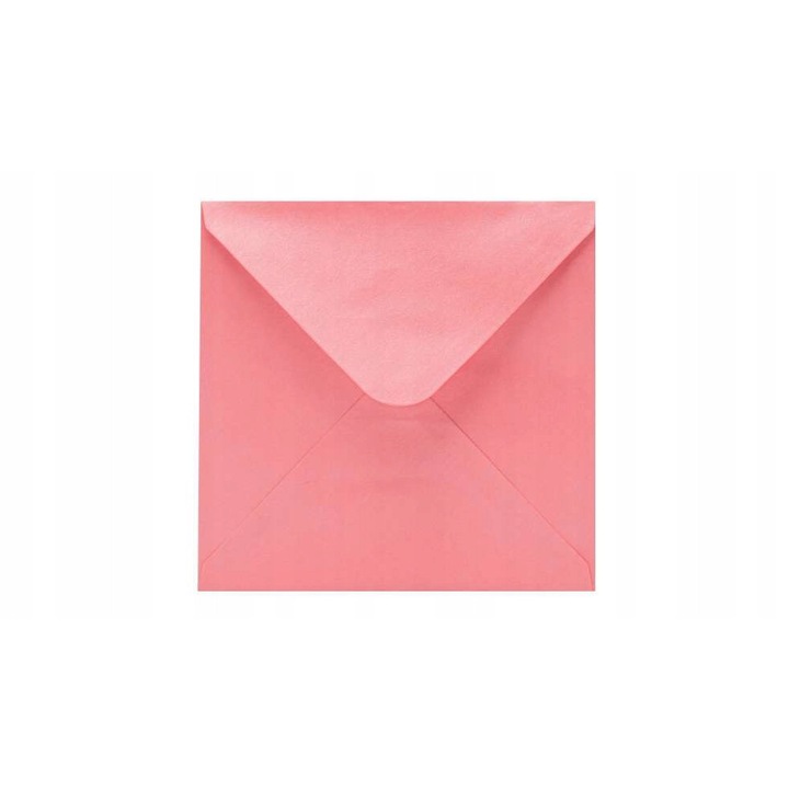 Set Plicuri Decorative, Neopren, Format K4, Gramaj 120 G/M², Executie Din Hartie, Metoda De Inchidere Cu Guma, Calitate Inalta, 165 X 165 Mm, Roz, 50 Buc