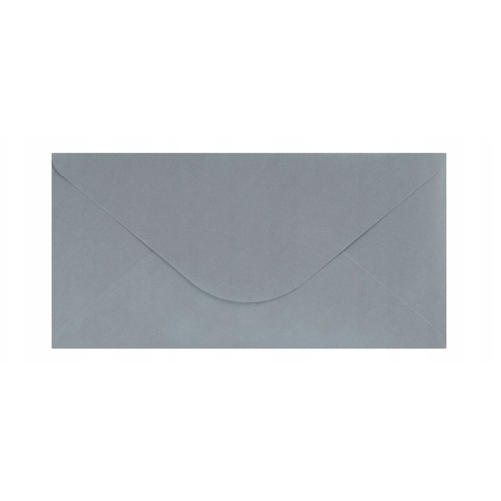 Set Plicuri Decorative, Neopren, Format Dl, Gramaj 120 G/M², Executie Din Hartie, Metoda De Inchidere Cu Lipici, Calitate Inalta, 110 X 220 Mm, Argintiu Perlat, 50 Buc