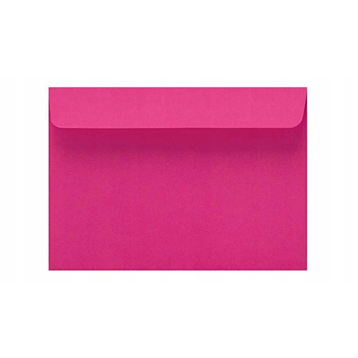 Set Plicuri Decorative, Neopren, Format C6, Gramaj 160 G/M², Executie Din Hartie, Metoda De Inchidere Autocolanta, Calitate Inalta, 114 X 162 Mm, Roz, 50 Buc