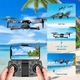 IUni M10 Дрон с 2 Камери, Wi-Fi FPV, Сгъваем, Предаване на Живо на Телефон
