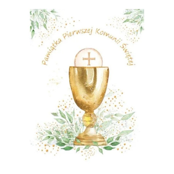 Felicitare A5 HENRY, Comunie, text de urari, cu envelopa