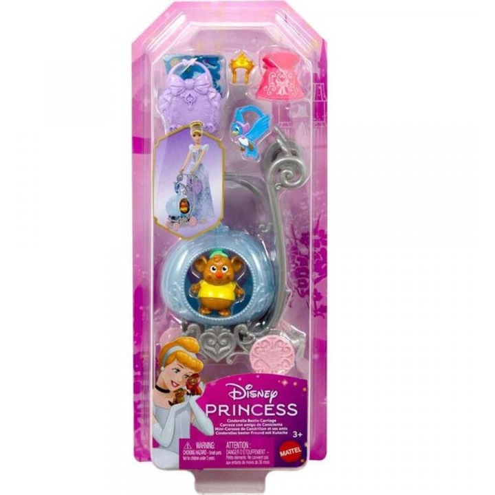 Disney Hercegnők Kiskedvenc hintó Hamupipőke - Mattel