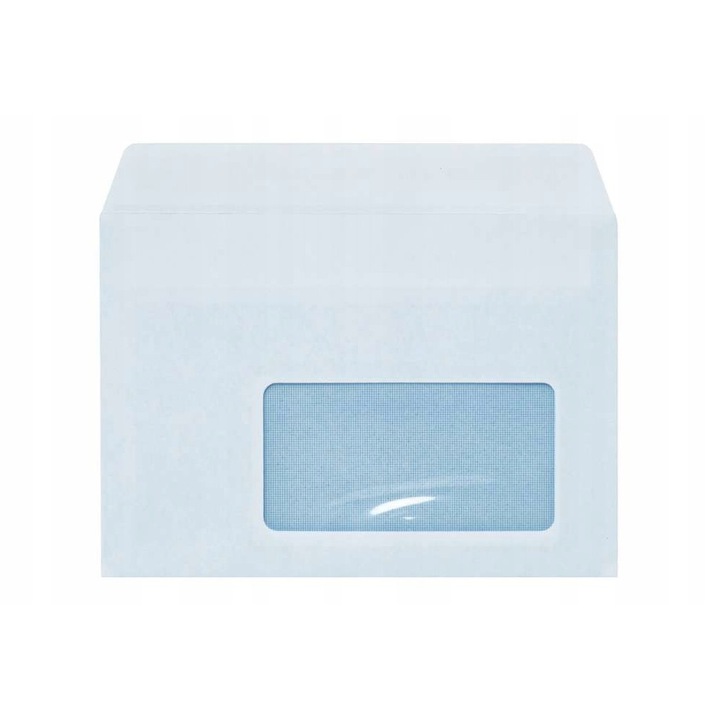 Set Plicuri Postale, Neopate, Realizate Din Hartie, Calitate Superioara, Metoda De Inchidere Autocolanta, Durabilitate Si Inchidere Sigura, 114 Mm X 162 Mm, Alb, 1000 Buc