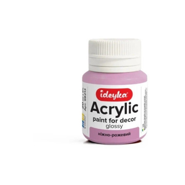 Acuarela ideyka, roz deschis, 20ml