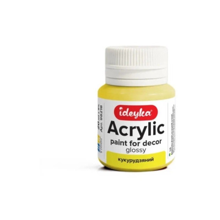 Acuarela ideyka, 20ml, crema, utilizare pe diverse suprafete