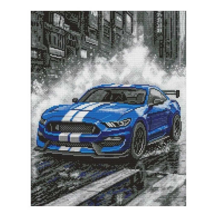 Set de mozaic cu diamante, Ideyka, 40x50 cm, multicolor