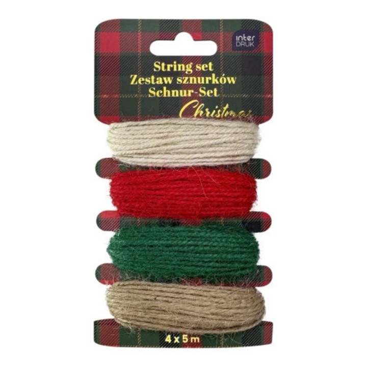 Set de sfori, 4x5m, Craciun, Interdruk
