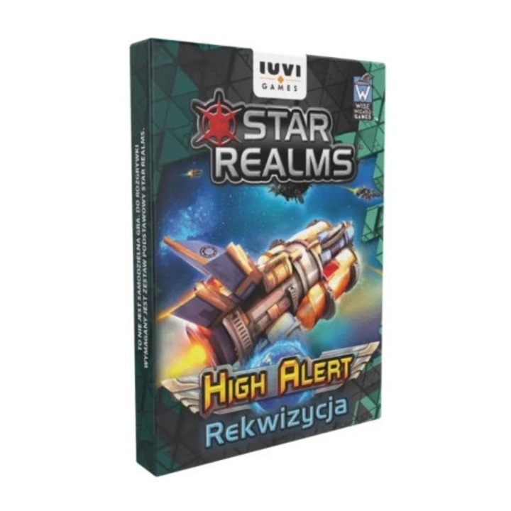 Star Realms: High Alert, IUVI Games, set cu 12 carti, multicolor