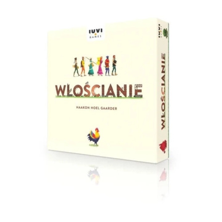 Wloscianie, joc de societate, IUVI Games, set complet cu 4 extensii, 30x30cm