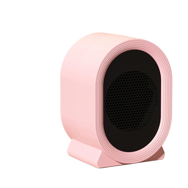 Irodai elektromos hőlégfúvó, Q sorozat, hordozható, rózsaszín
