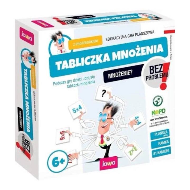 Joc educativ Tabliczka mnozirii, Jawa, set, 30x45cm