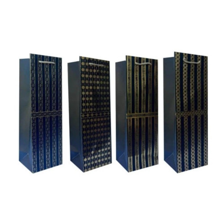 Подаръчна торбичка за вино, JU-PITER, 12x35x9см