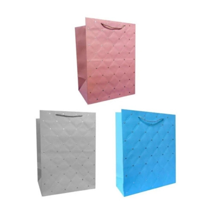 Toreba de cadou JU-PITER, mix modele, 30x42x20cm, 210g, set 12 bucati