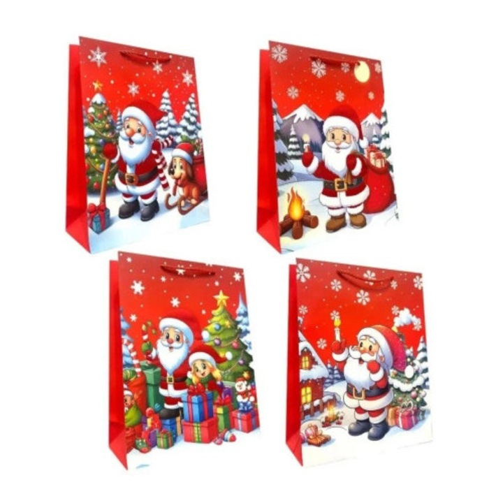 Toreba cadou JU-PITER, mix modele, 18x24x8.5cm, 210g, set 12 bucati