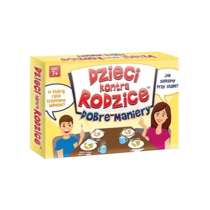 Társasjáték, Kangur, Gyerekek a szülők ellen. Jó modor, gyerekeknek és szülőknek
