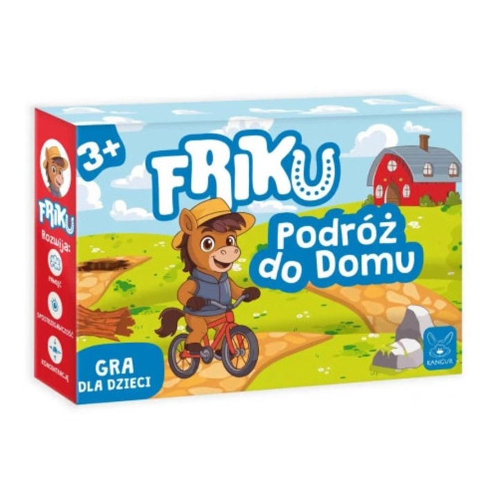 Joc Kangur Friku, dezvoltare logica, 30x30cm