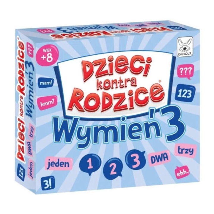 Joc de societate, Kangur, Dzieci kontra Rodzice, 80cm, multicolor