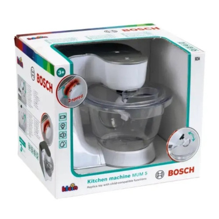 Robot de bucatarie Klein, argintiu, 20x22x20cm, pentru copii peste 3 ani