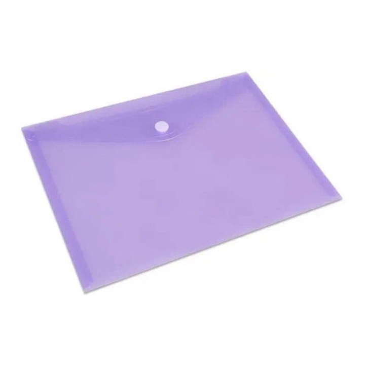 Mapa A5 Koh-I-Noor, transparenta, waterproof, violeta