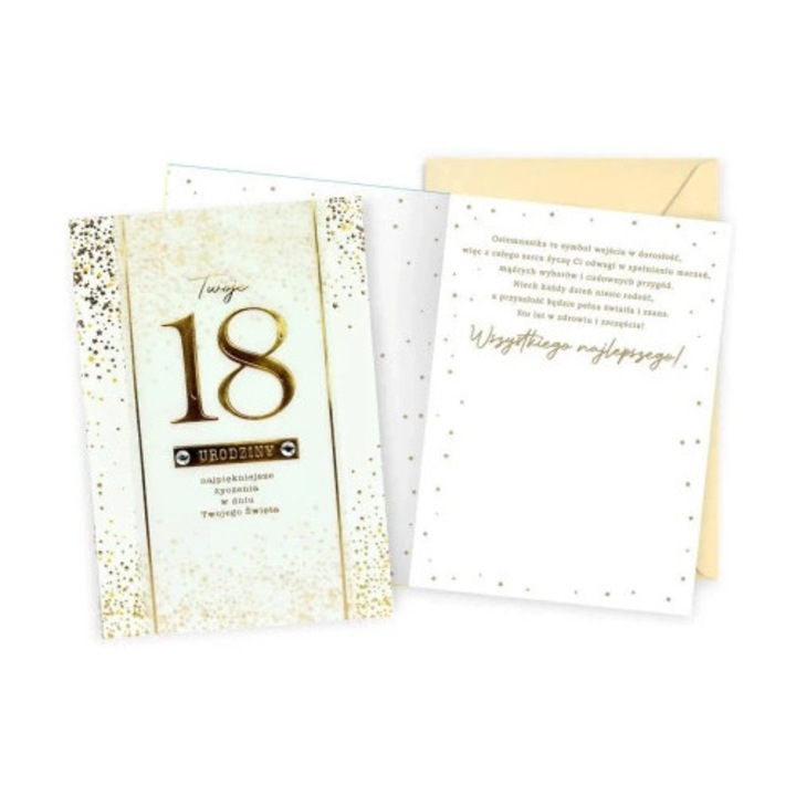 Felicitare B6 KUKARTKA, set, colorata, 16.6x11.7cm, ocazie: Urodziny