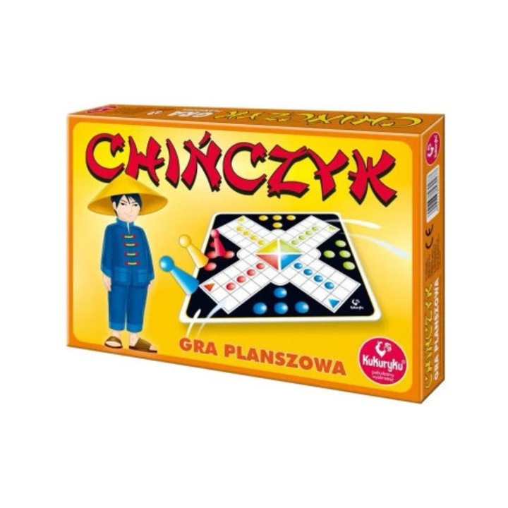 Joc de societate Chinczyk, Kukuryku, 2-4 jucatori, pentru varste de peste 4 ani