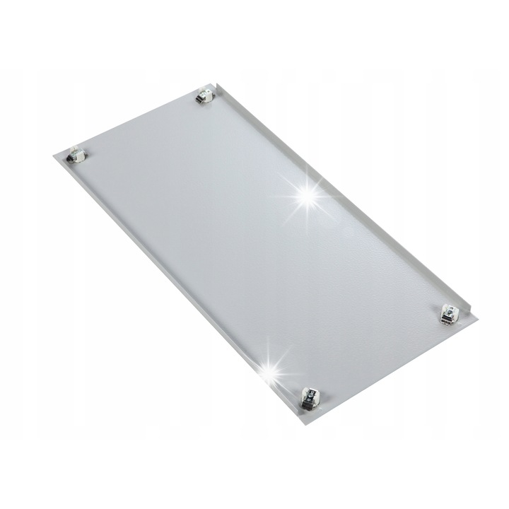 Placa de protectie metalica 520x250mm, 600mm latime, finisaj vopsit, pentru tablouri electrice