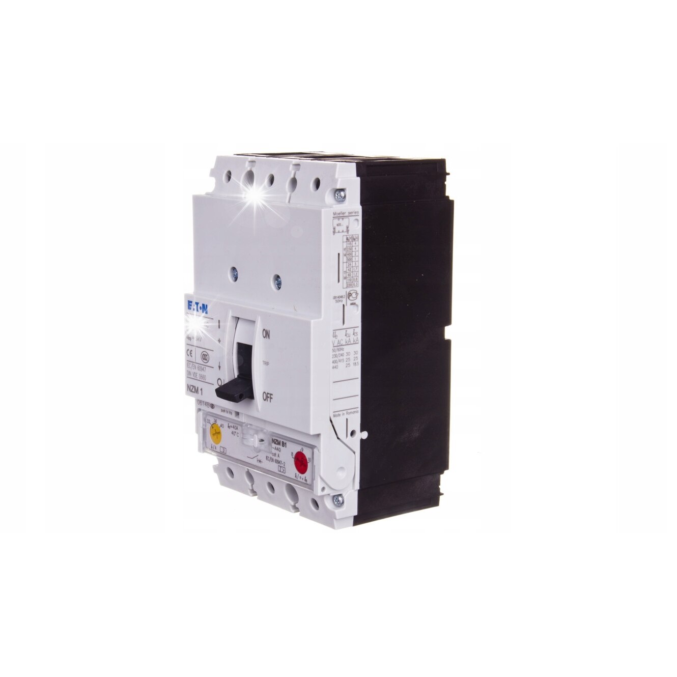 Intrerupator de putere 40A 3P 25kA NZMB1-A40 - eMAG.ro