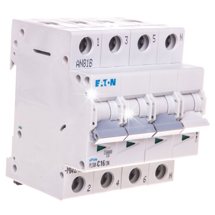 Dispozitiv de protectie electrica 3P+N 16A 10kA, 400V, 50Hz