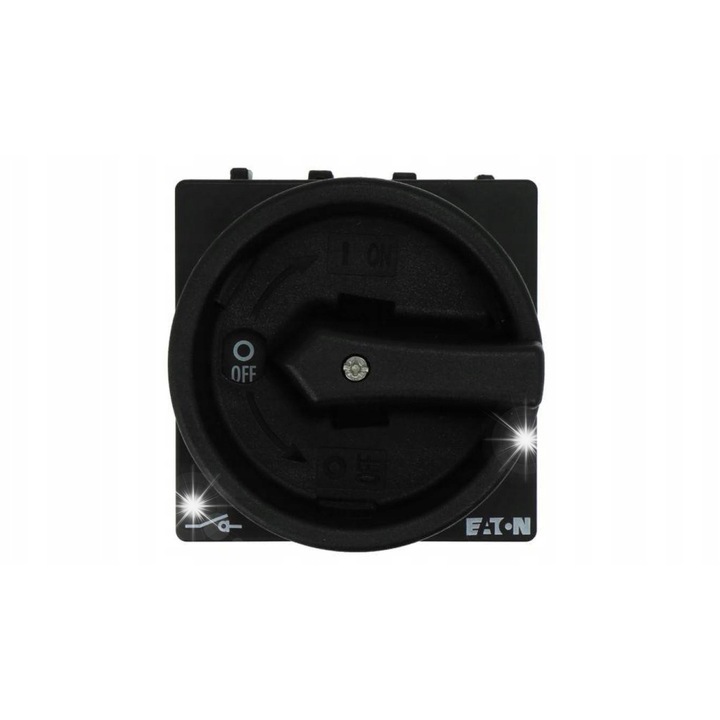 40A 3P IP65 kapcsoló zárral, fekete