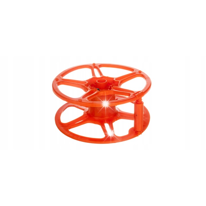 Tambur pentru cablu de masurare portocaliu