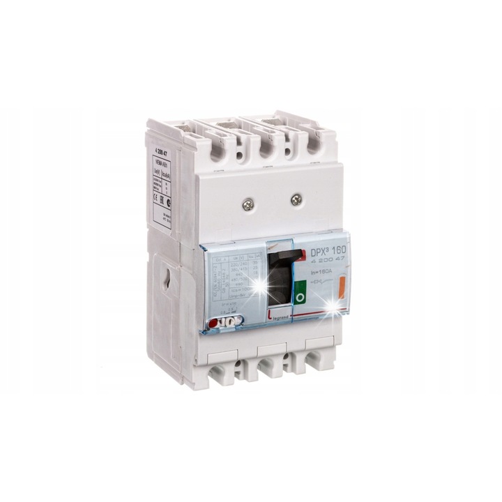 Disjunctoare electrice Legrand DPX3 160, 160A, 3P, 25kA, montaj fix