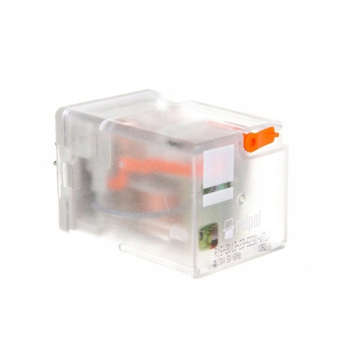 Releu industrial 3P 230V AC R15-2013-23-5230-WTLV, 3 contacte, IP40, 35x54,4mm