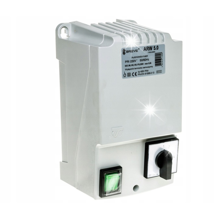 Regulator de viteza 1-fazat ARW 5,0, 230V, 5A, IP54