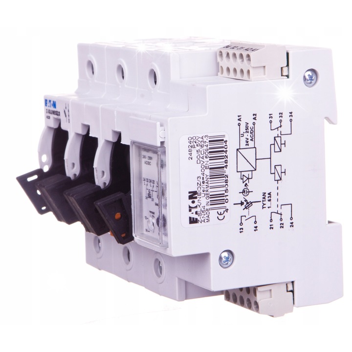 Disjunctoare 3P 63A D02 Z-SLK/NEOZ/3, 400V, set 1 bucata