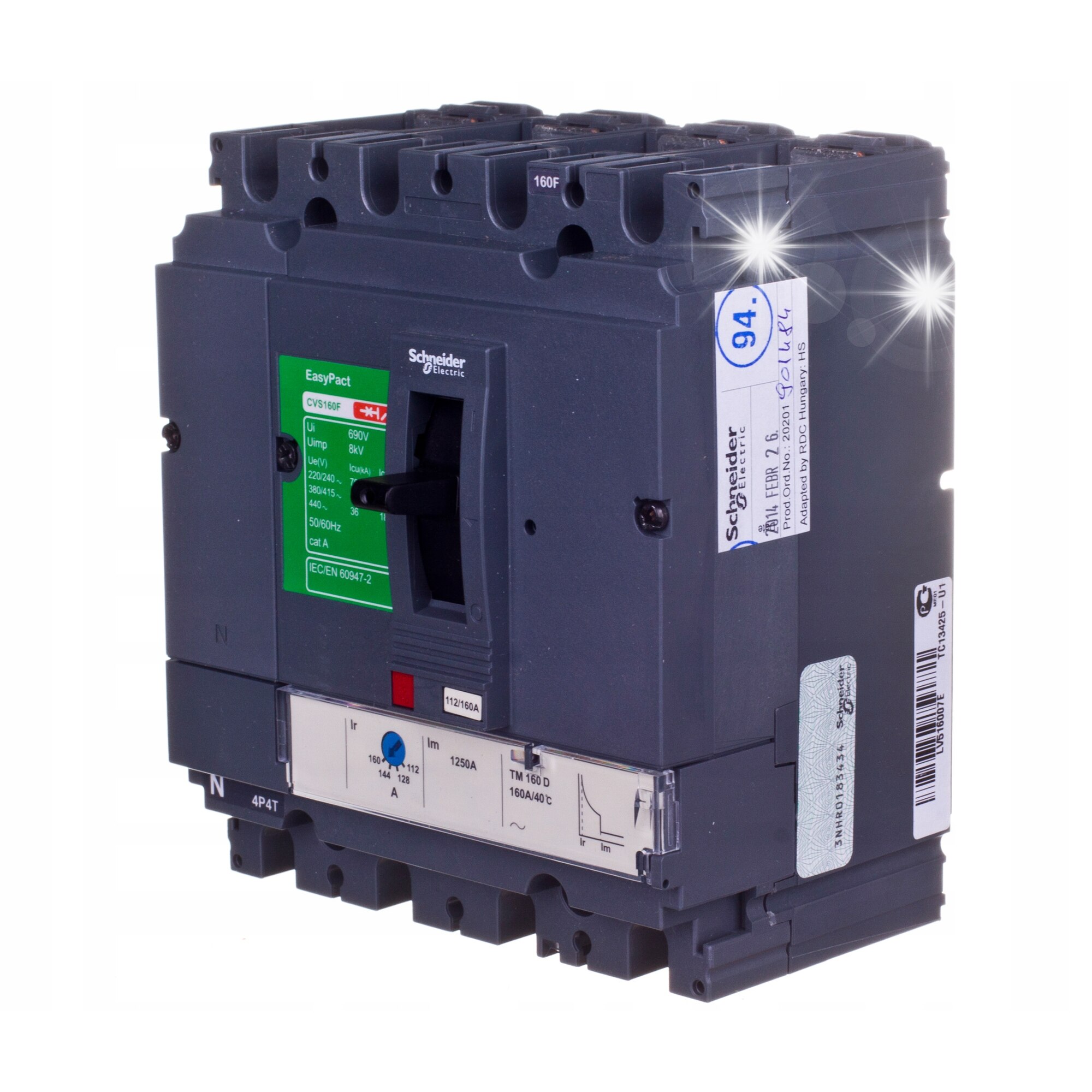 Disjunctoare electrice, Schneider Electric, EasyPact CVS160, 4