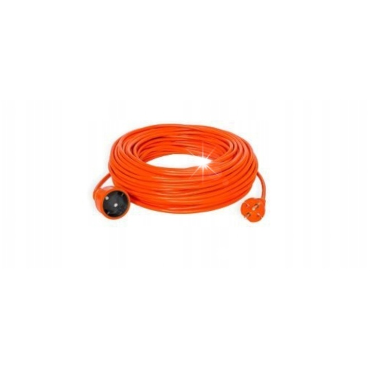 Градински удължител 10м, 1-гнездо, 16A, оранжев, KEL