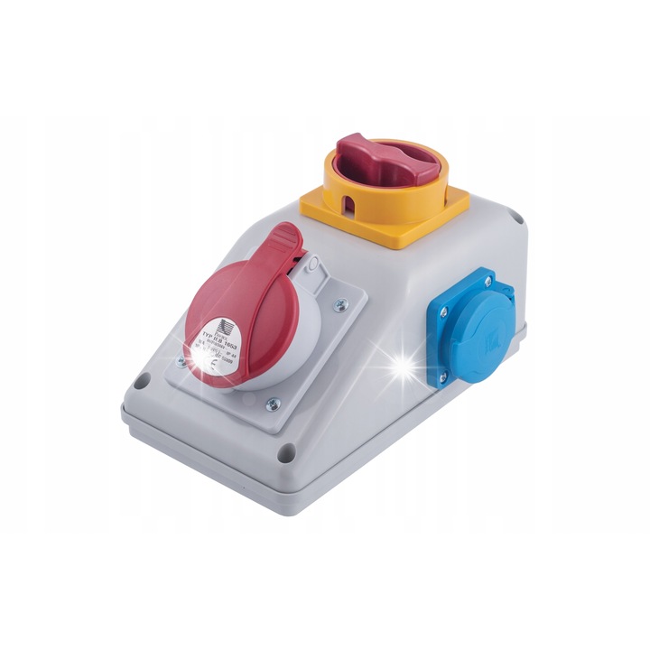 Tablou de distributie R-BOX COMPACT 16A/5P 250V, 0/1