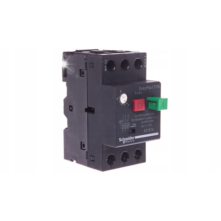 Intrerupator motor 3P 5,5kW 9-14A GZ1E16