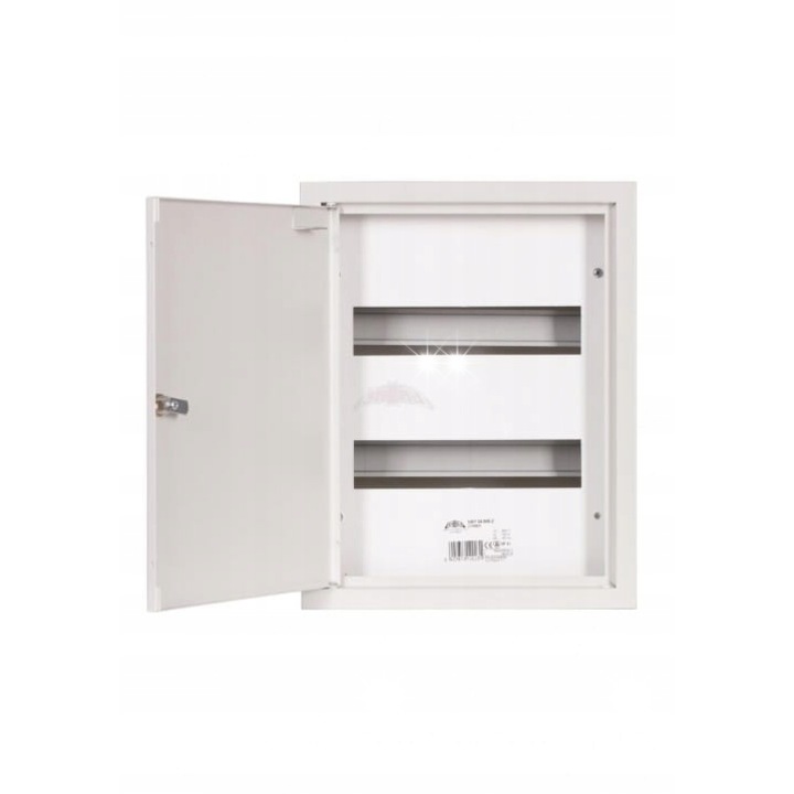 Tablouri electrice NRP, cu usa din sticla, 310x395x220mm, alb, set complet