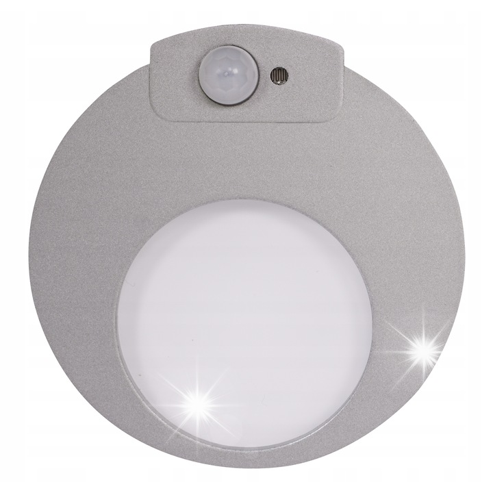 Spot LED MUNA, Zamel, 14VDC, senzor de miscare, aluminiu, 73x78x55mm