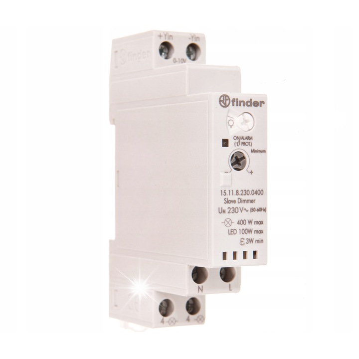 Releu electronic de impulsuri 400W, 0-10V, 1 modul, Finder