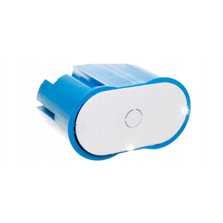 Doza aplica gips-carton, 2x 65mm, pentru regips, 45mm, albastru, 15 bucati