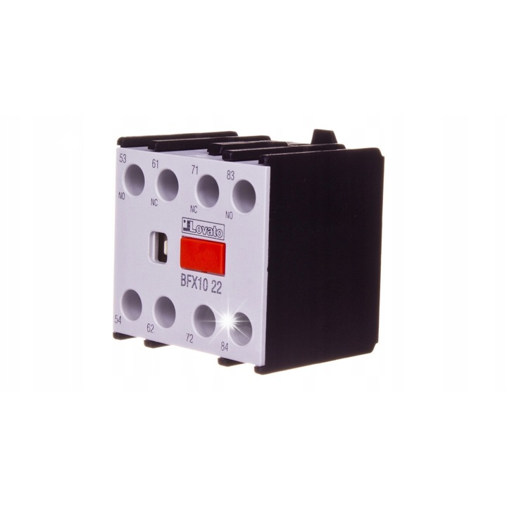 Styk auxiliar 2Z 2R montaj frontal BFX1022