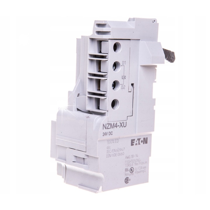 Feszültségcsökkenés kioldó, 24V DC, NZM4-XU24DC 266204